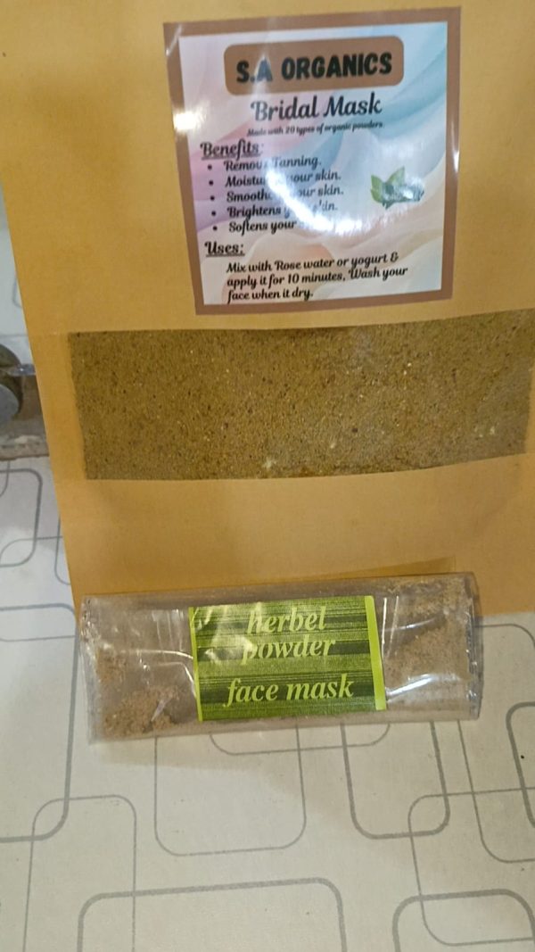 SA Organic Bridel Mask